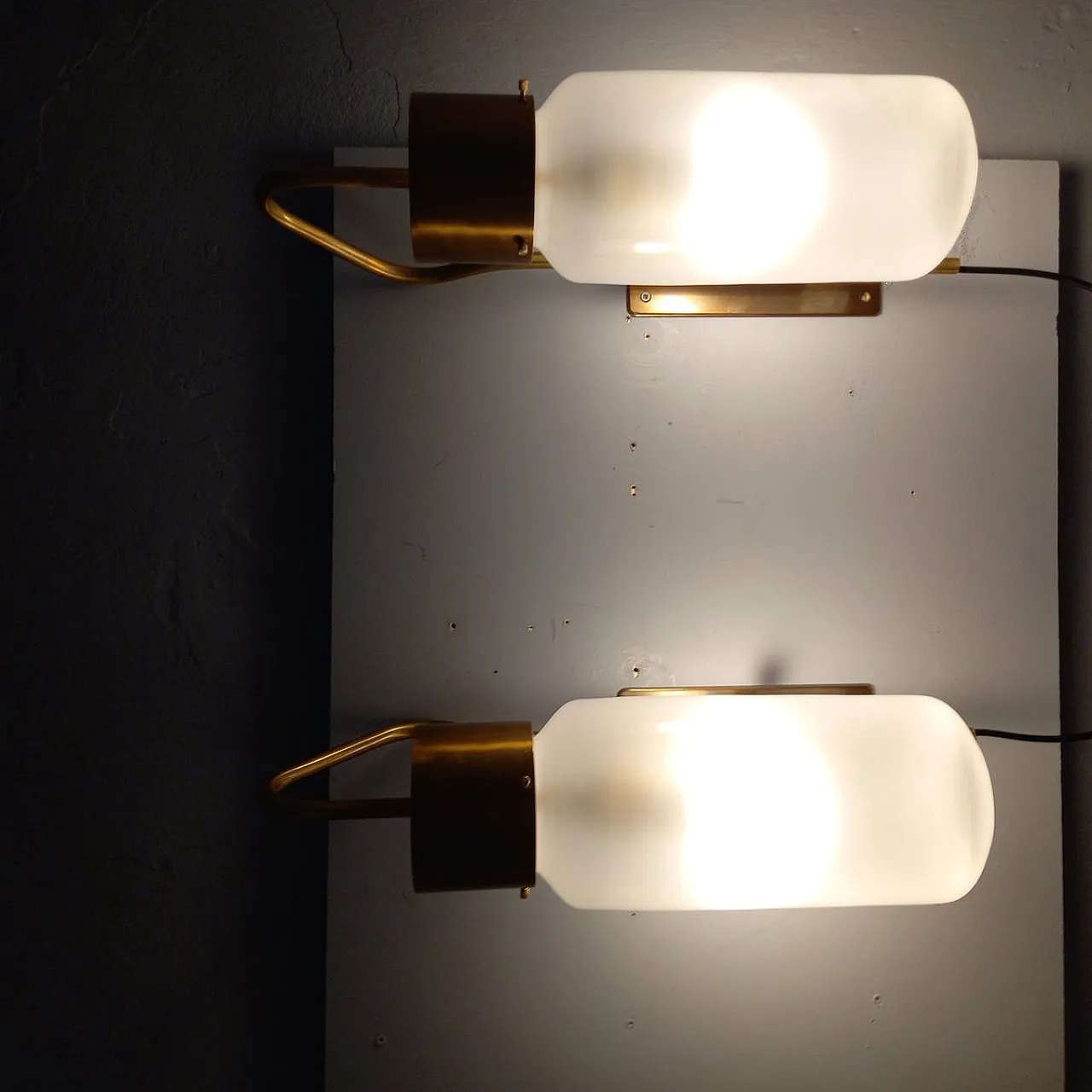 Pair of LP10 Bidone light by L.Caccia Dominioni for Azucena, 1990s 15