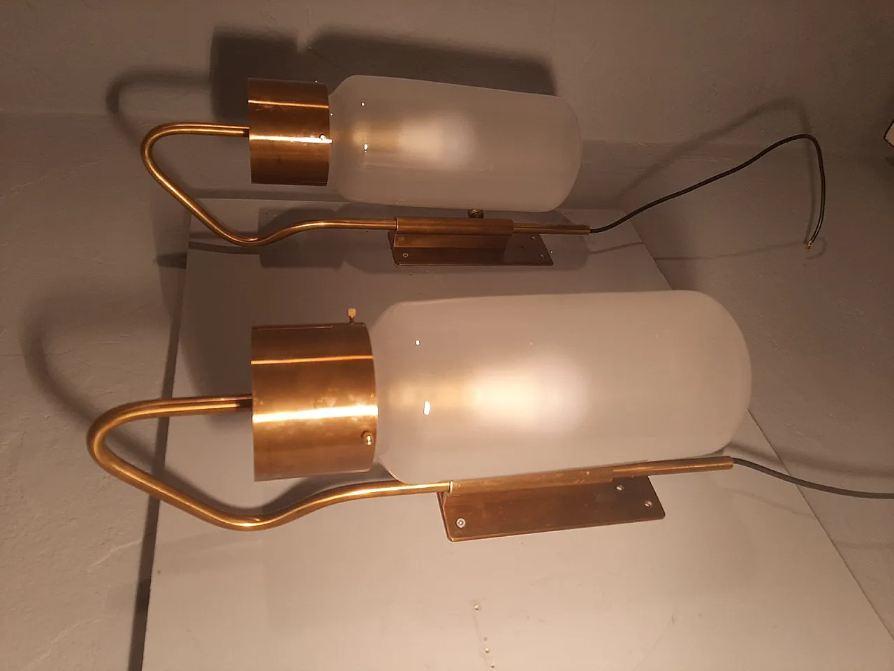 Pair of LP10 Bidone light by L.Caccia Dominioni for Azucena, 1990s 16