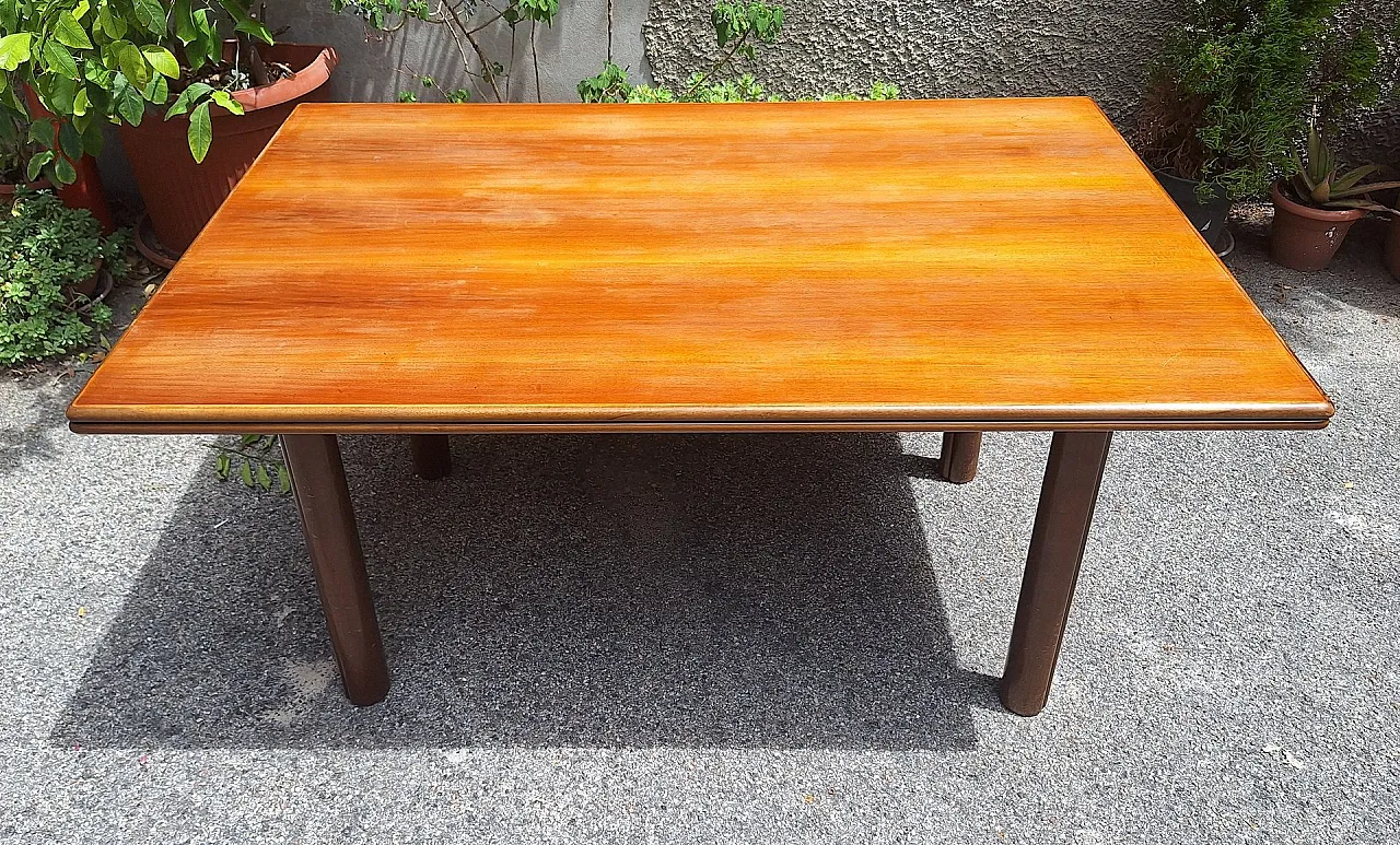 Nibay folding oak table by Tobia & Afra Scarpa for Gavina, 1970s 1