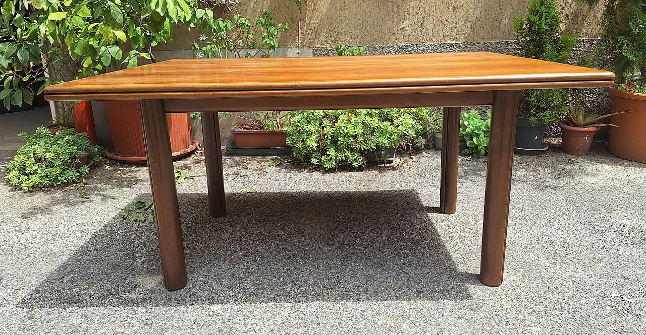 Nibay folding oak table by Tobia & Afra Scarpa for Gavina, 1970s 4