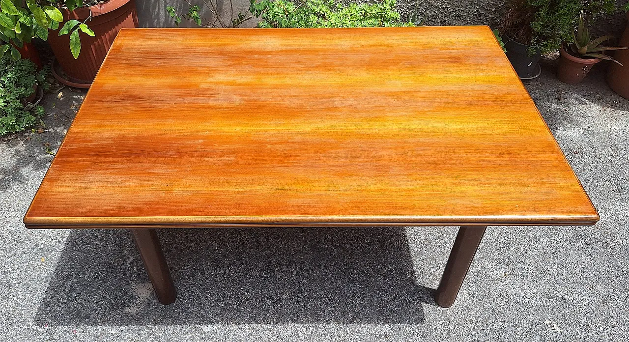 Nibay folding oak table by Tobia & Afra Scarpa for Gavina, 1970s 5