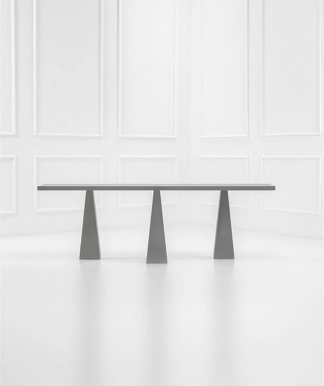 Pietra Serena Console Inkas by Angelo Mangiarotti for Skipper, 1990s 1