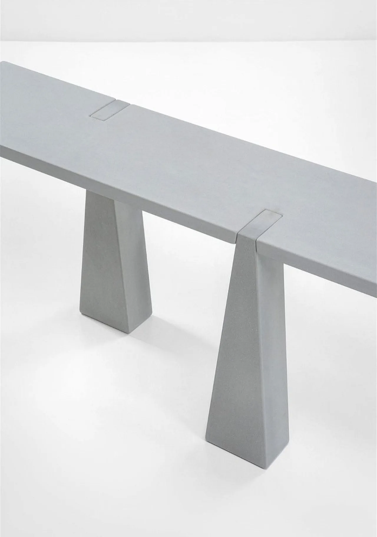 Pietra Serena Console Inkas by Angelo Mangiarotti for Skipper, 1990s 3