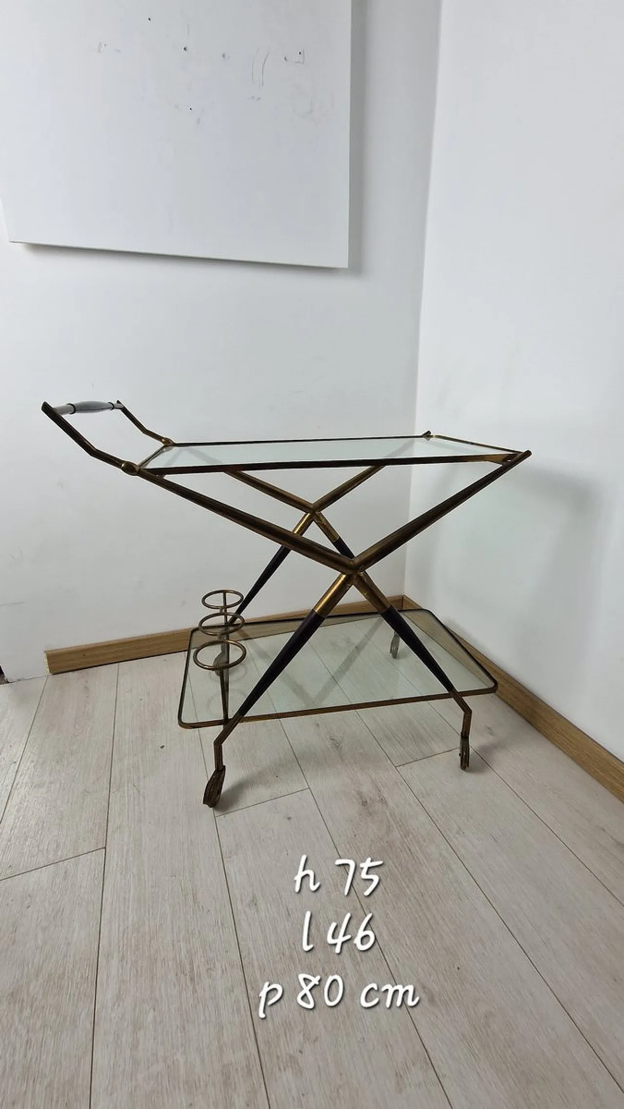 Cart attributed to Cesare Lacca for Cassina, 1950s 1