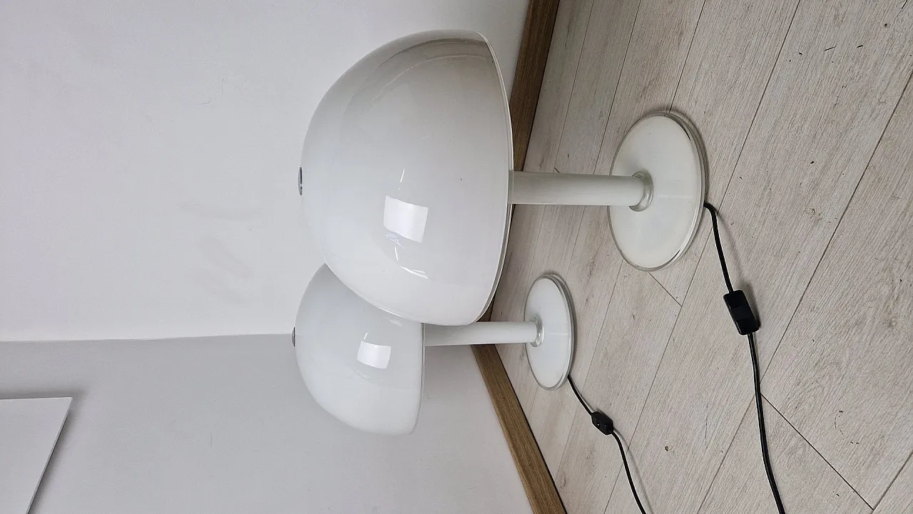 Par of lamps by Vistosi Murano, 1960s 1