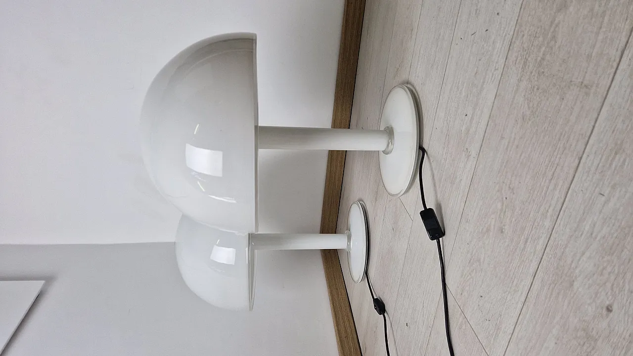 Par of lamps by Vistosi Murano, 1960s 5