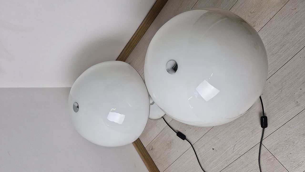 Par of lamps by Vistosi Murano, 1960s 7