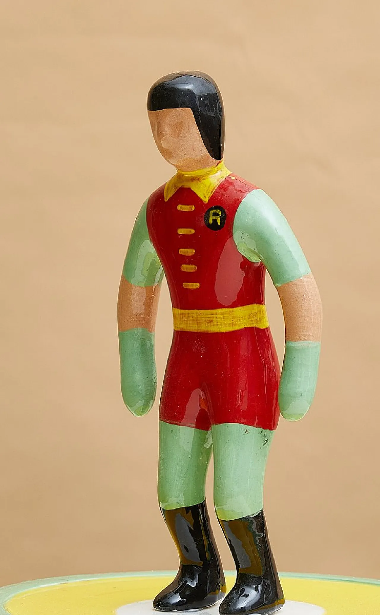Subbuteo sculpture in ceramic by Artigianato Italiano, 2000s 3