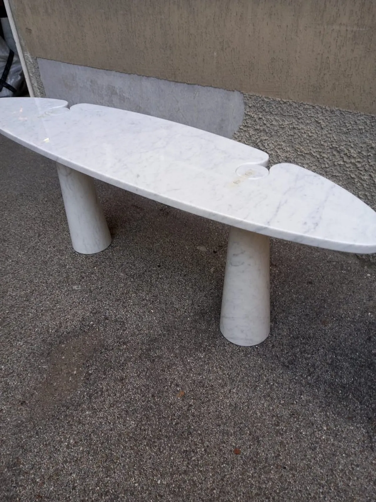 Eros Console table by Angelo Mangiarotti for Skipper, 1990s 10