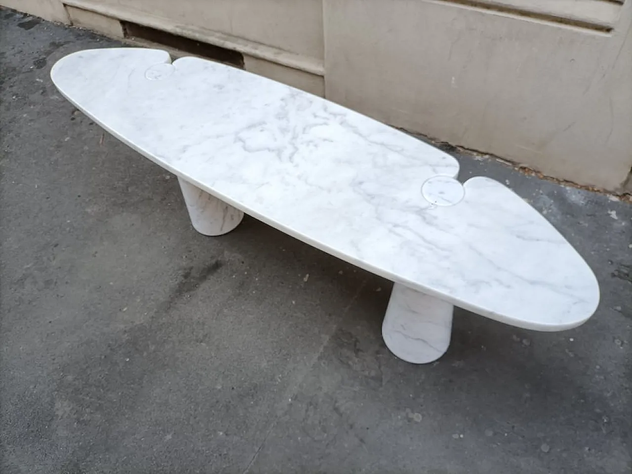Eros Console table by Angelo Mangiarotti for Skipper, 1990s 16