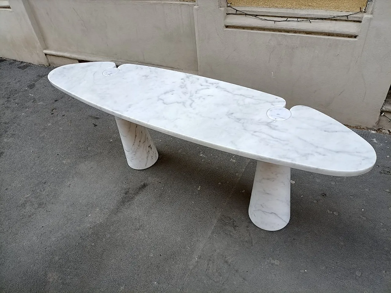 Eros Console table by Angelo Mangiarotti for Skipper, 1990s 20