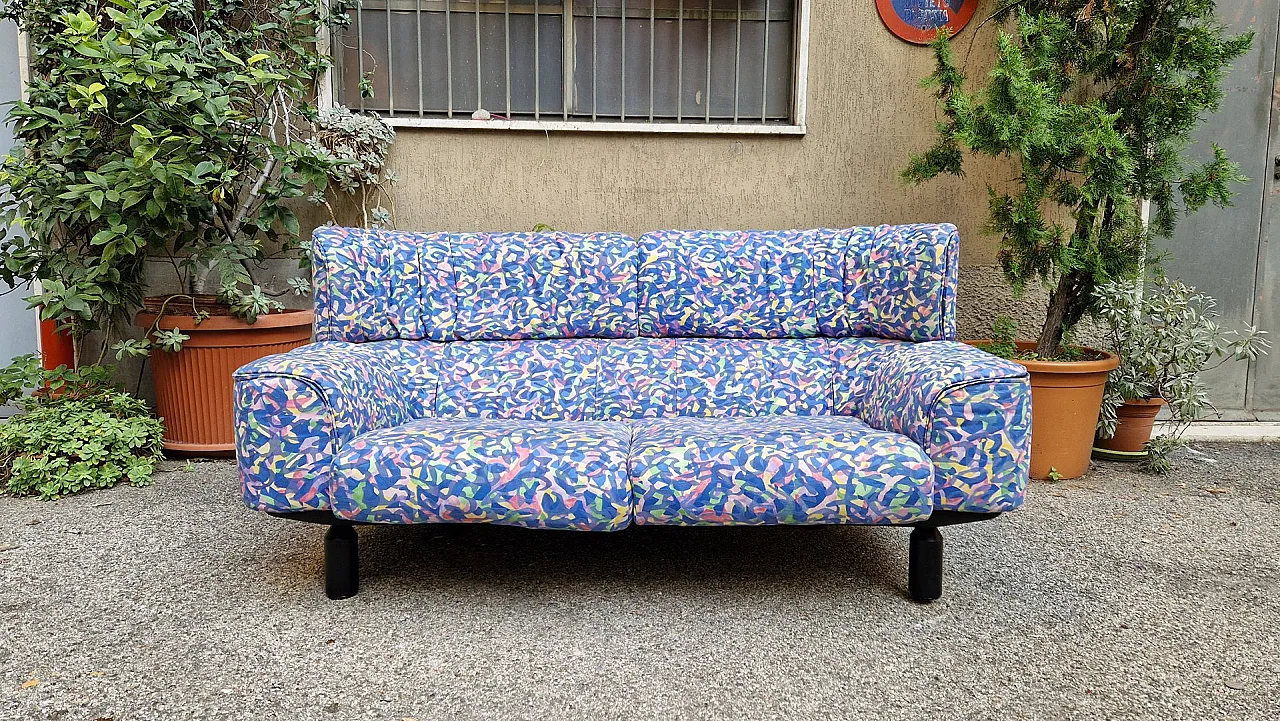 Model Bull 2-seater sofa by Gianfranco Frattini for Cassina, 1970s 6