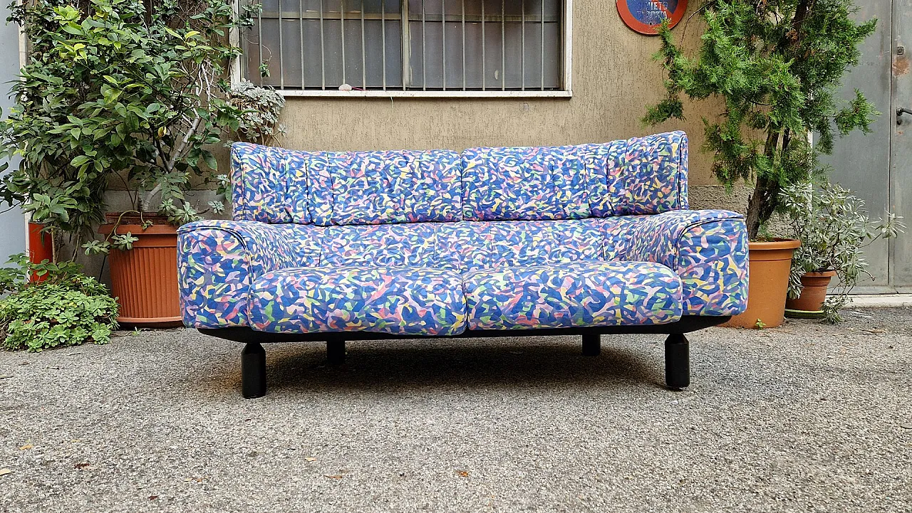 Model Bull 2-seater sofa by Gianfranco Frattini for Cassina, 1970s 7