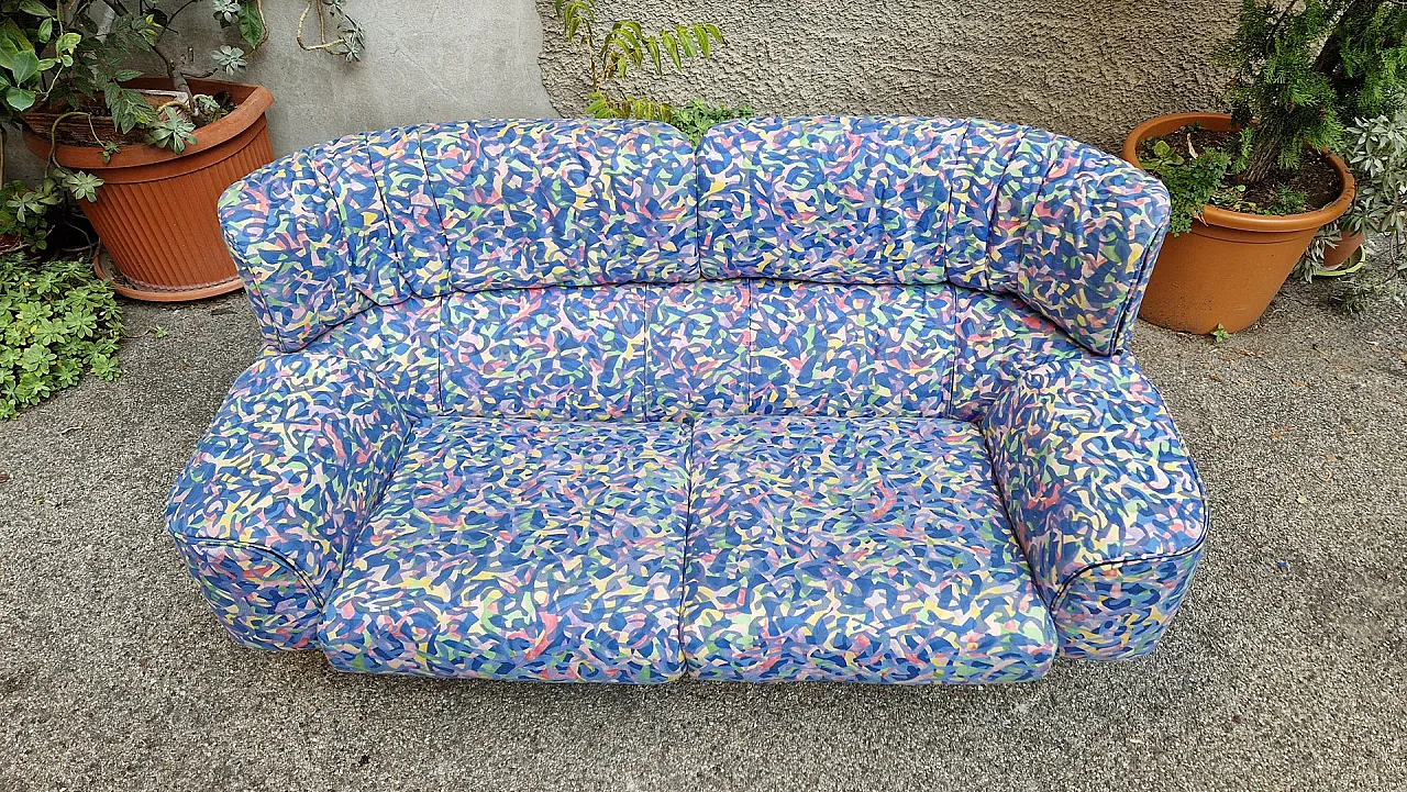 Model Bull 2-seater sofa by Gianfranco Frattini for Cassina, 1970s 8