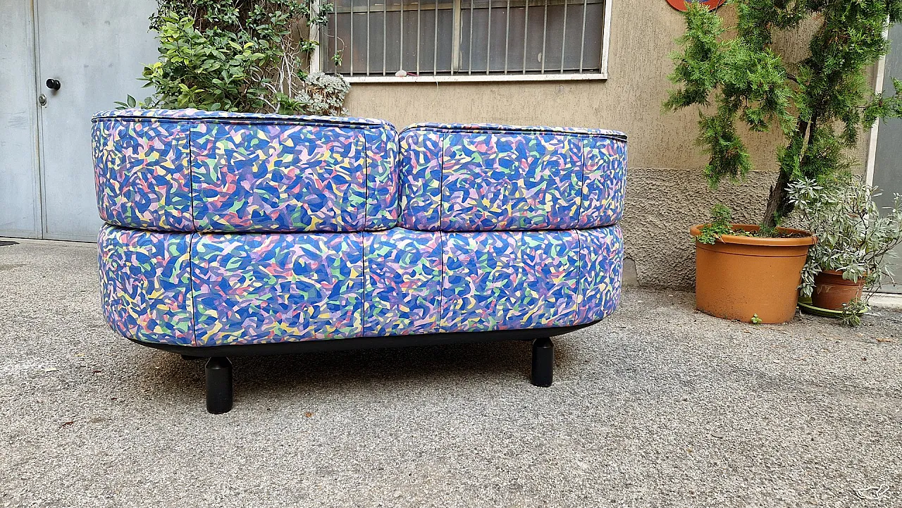 Model Bull 2-seater sofa by Gianfranco Frattini for Cassina, 1970s 10