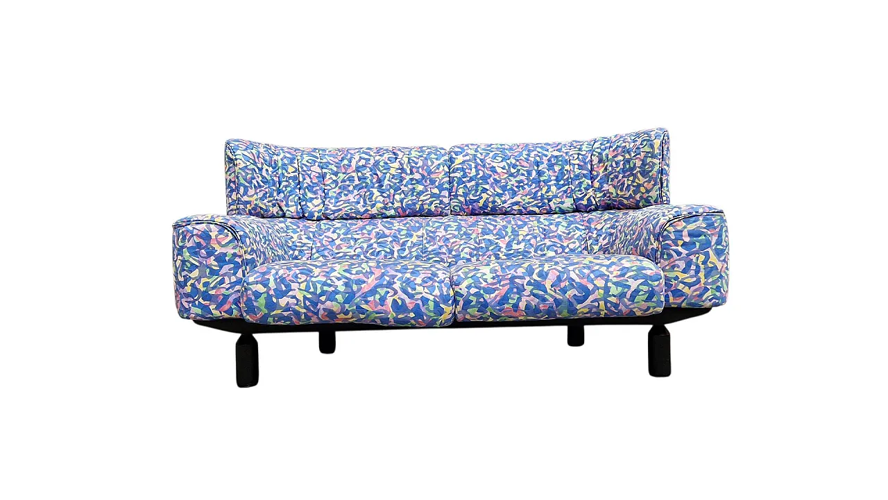 Model Bull 2-seater sofa by Gianfranco Frattini for Cassina, 1970s 27