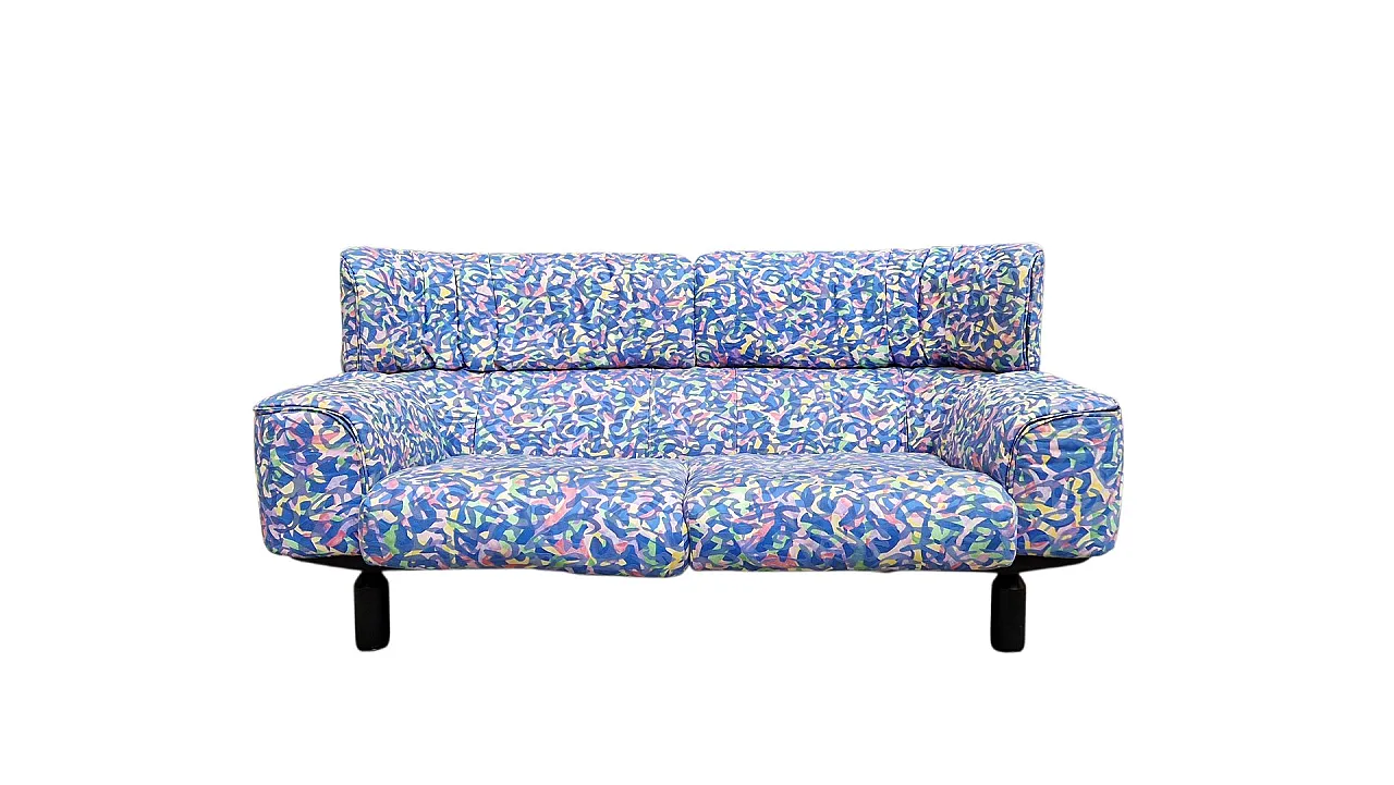 Model Bull 2-seater sofa by Gianfranco Frattini for Cassina, 1970s 31
