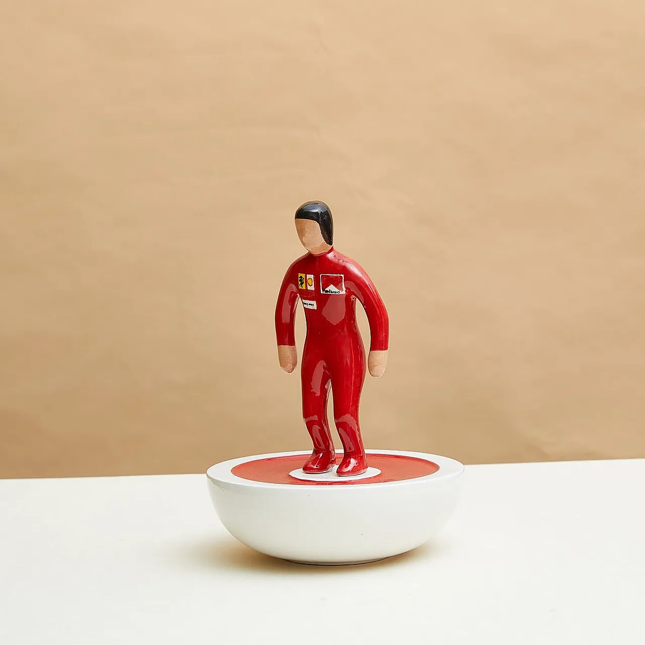 Subbuteo sculpture in ceramic from Artigianato Italiano, 2000s 3