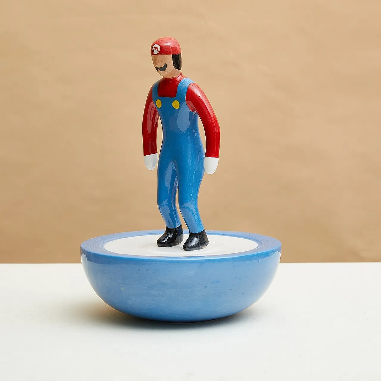 Subbuteo sculpture in ceramic from Artigianato Italiano, 2000s 1