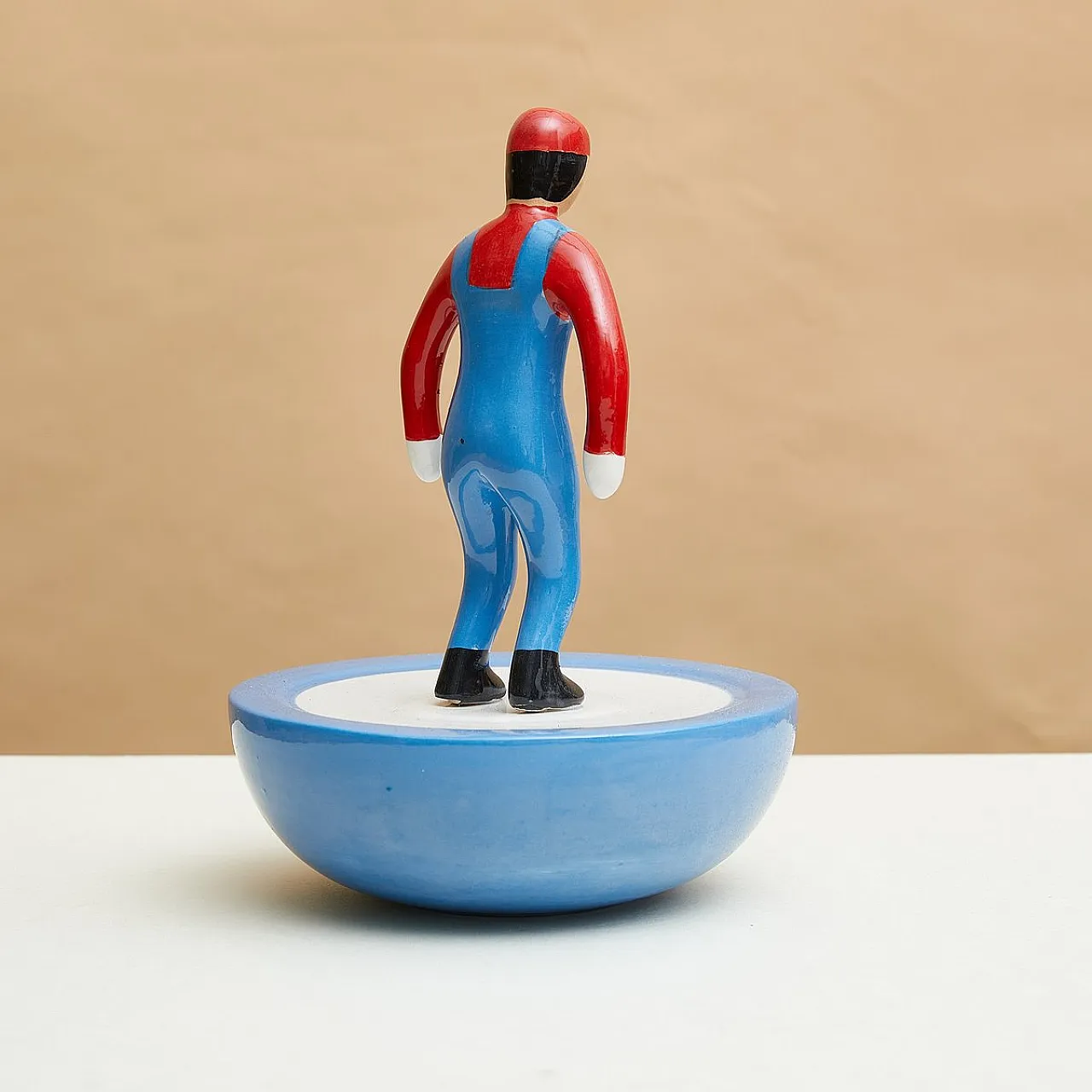 Subbuteo sculpture in ceramic from Artigianato Italiano, 2000s 2