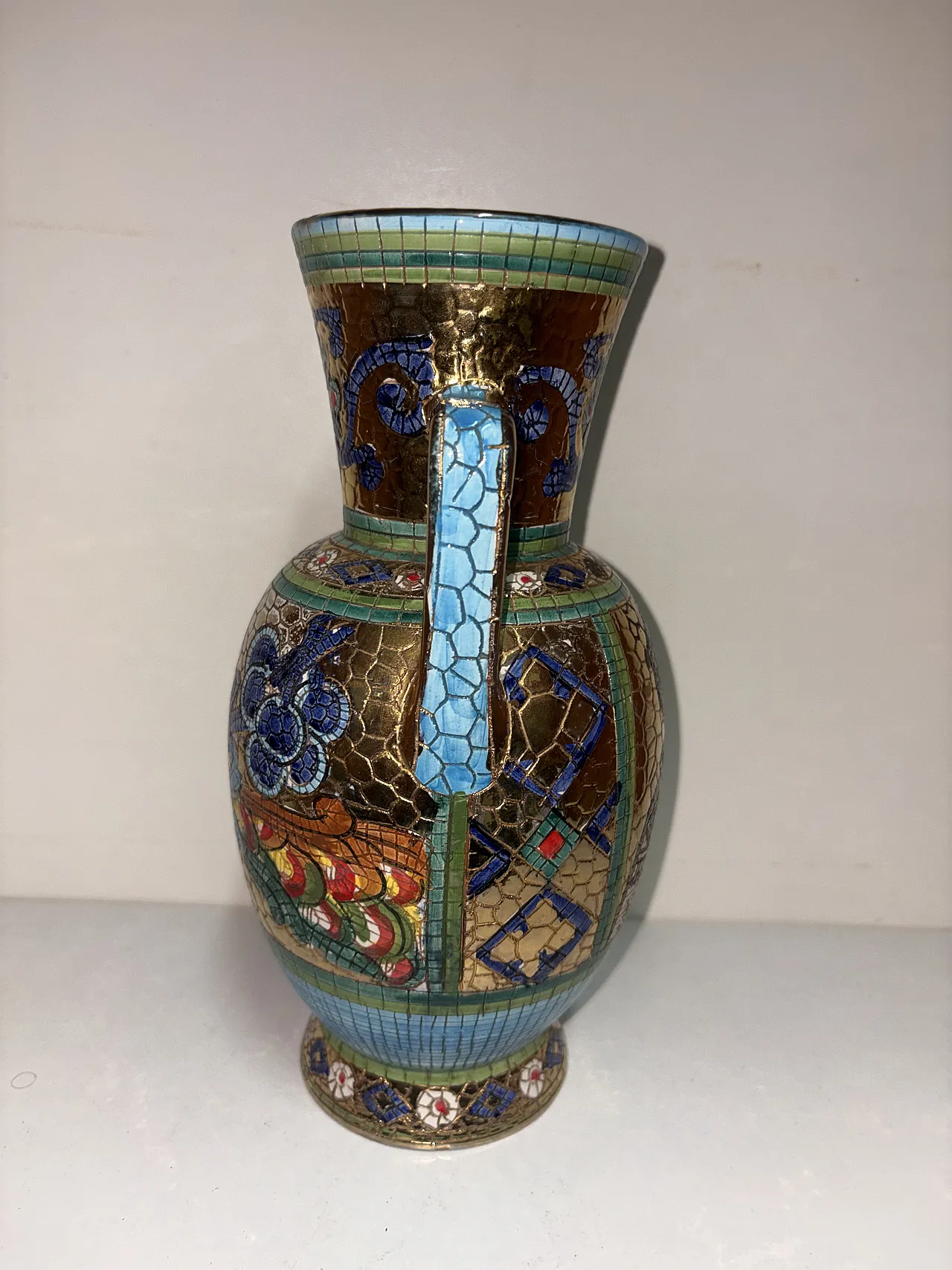 Deruta majolica vase 6