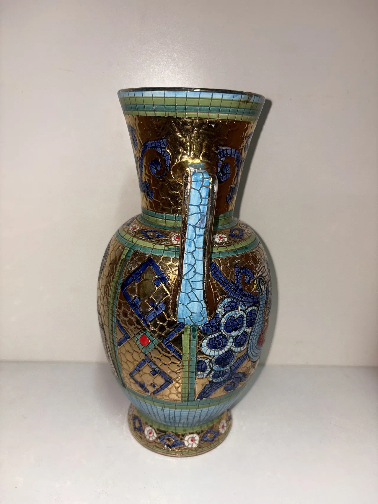 Deruta majolica vase 8