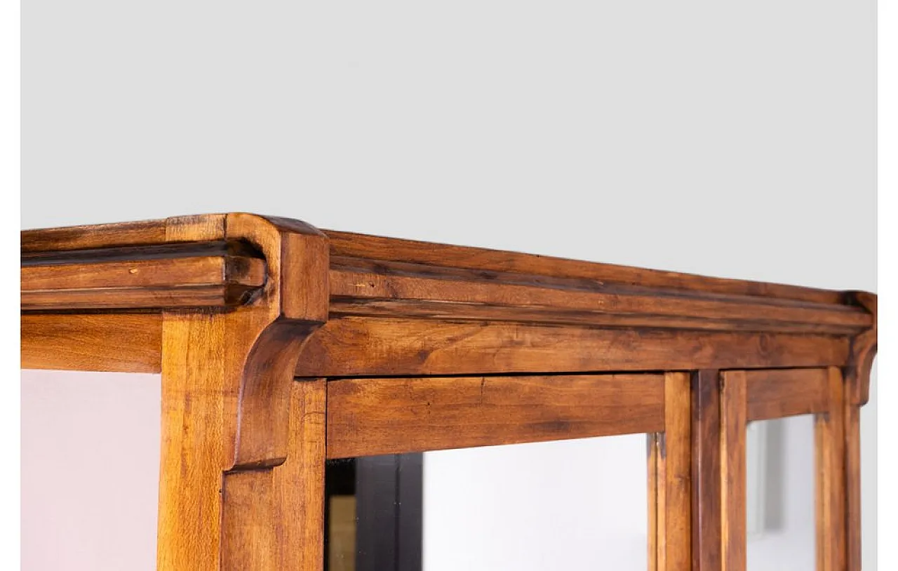 Sideboard in wood with marron glacé finish, 1970s 6