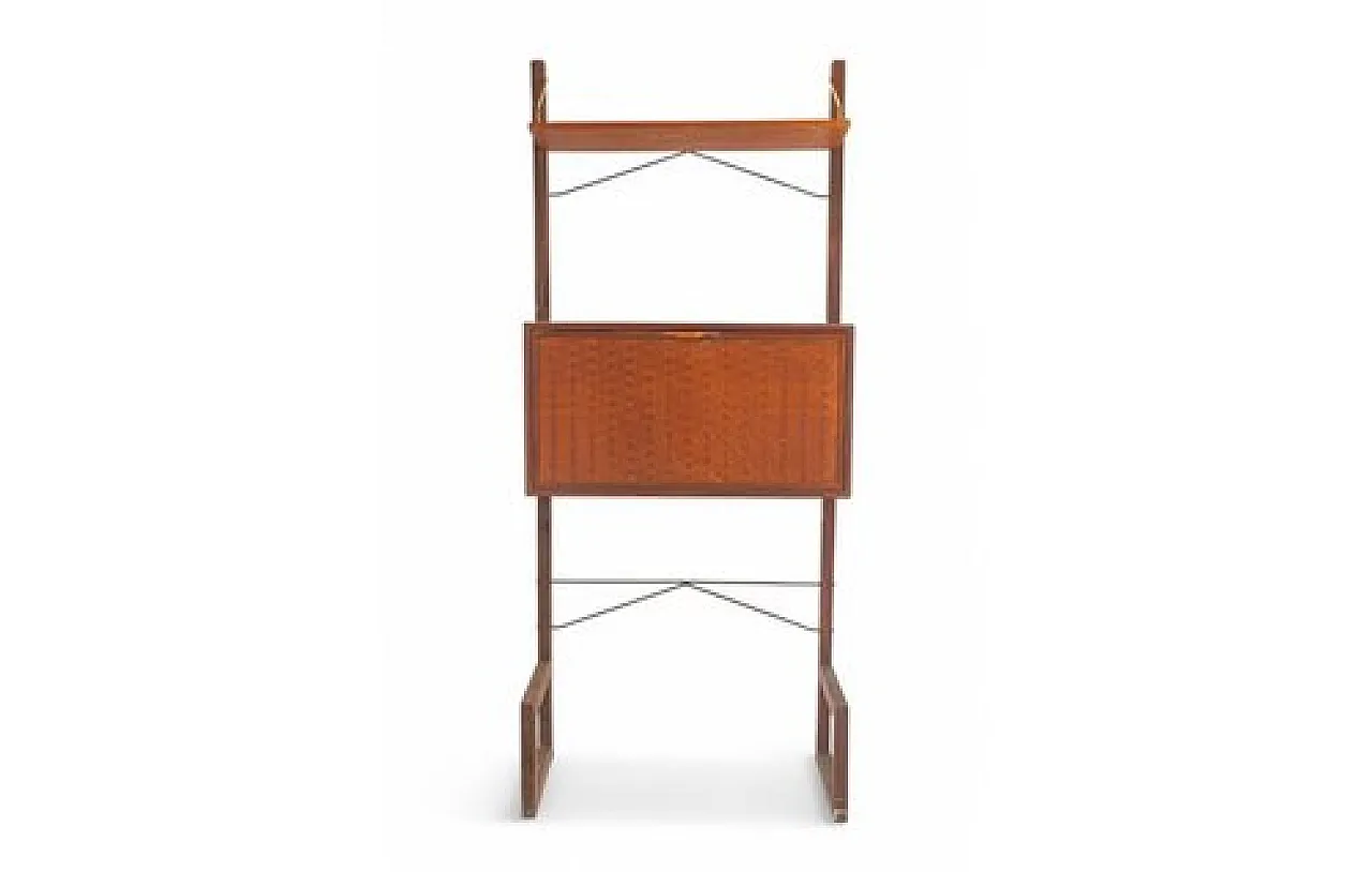 Teak bar cabinet from ISA Bergamo, 1950s 1