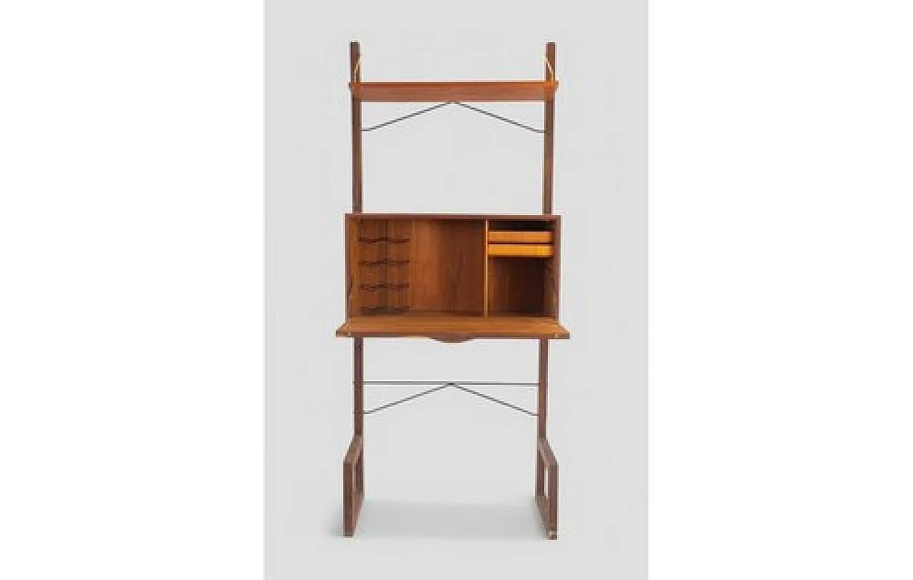 Teak bar cabinet from ISA Bergamo, 1950s 6