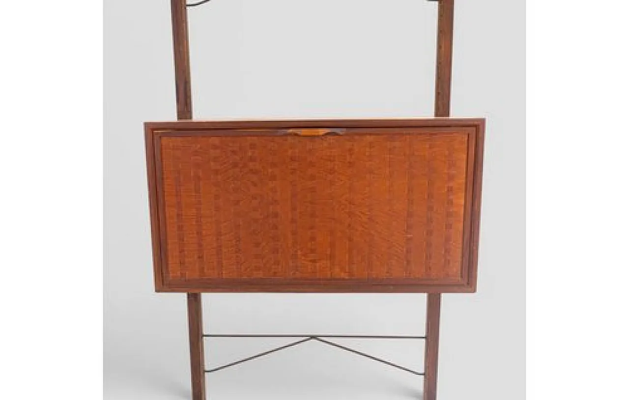 Teak bar cabinet from ISA Bergamo, 1950s 9