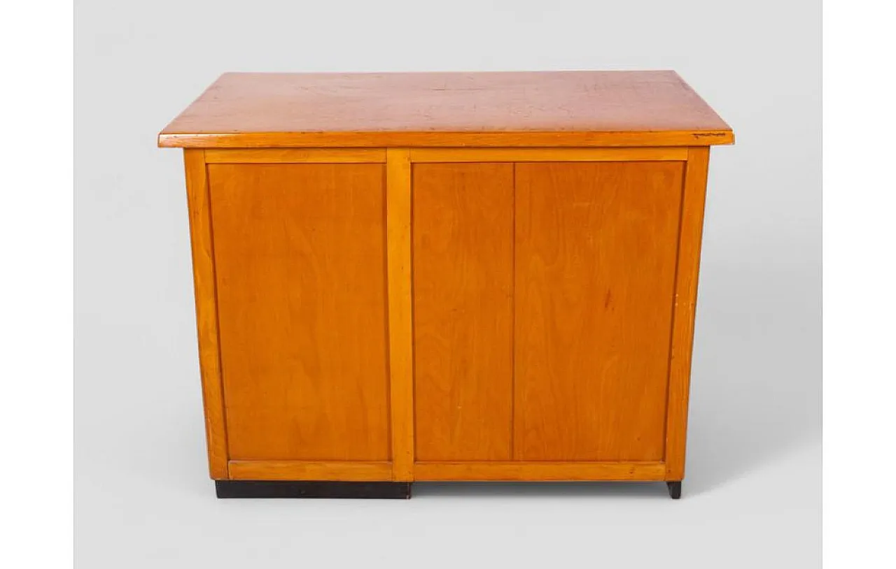 Ministerial desk in beech, 1950s 5