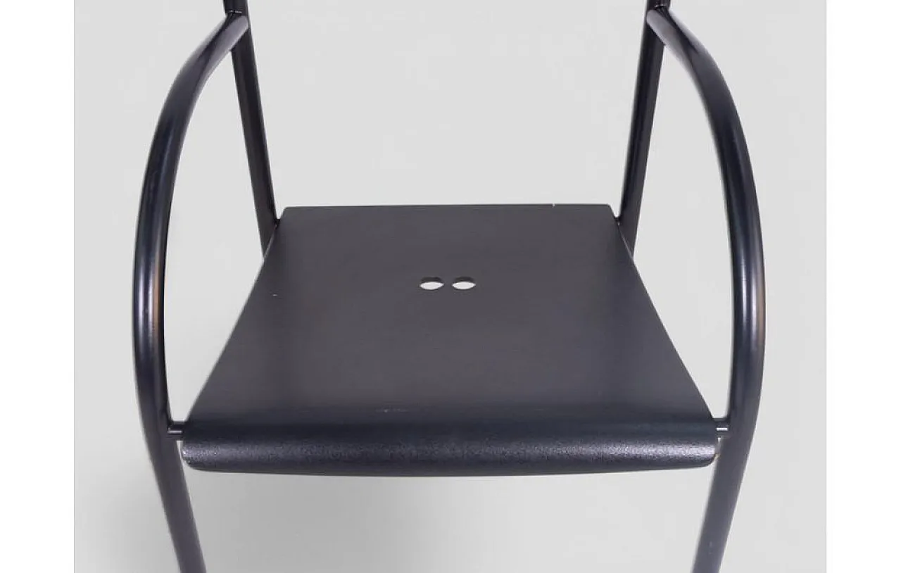 4 Francesca armchairs by Philippe Starck for Baleri Italia, 1980s 7