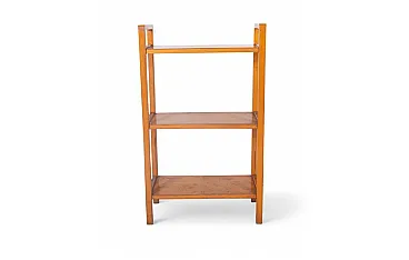 Wooden three-shelf cabinet, 1960s