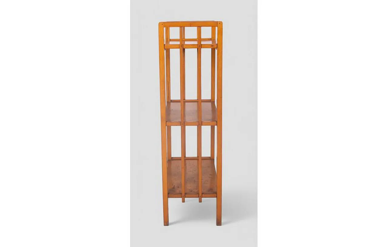 Wooden three-shelf cabinet, 1960s 4