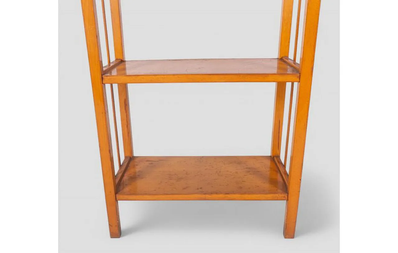 Wooden three-shelf cabinet, 1960s 8