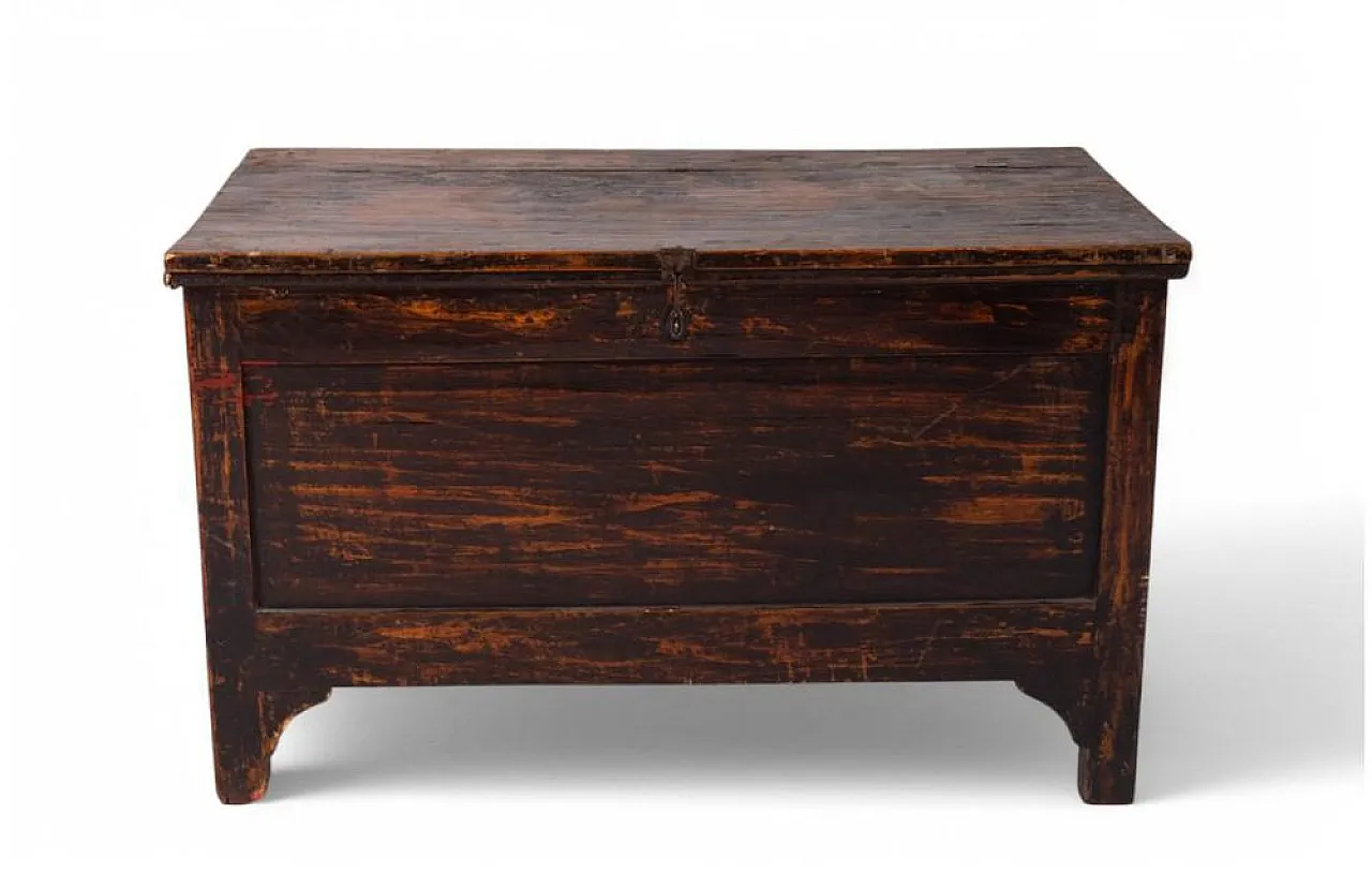 Wooden chest, 20th century 1
