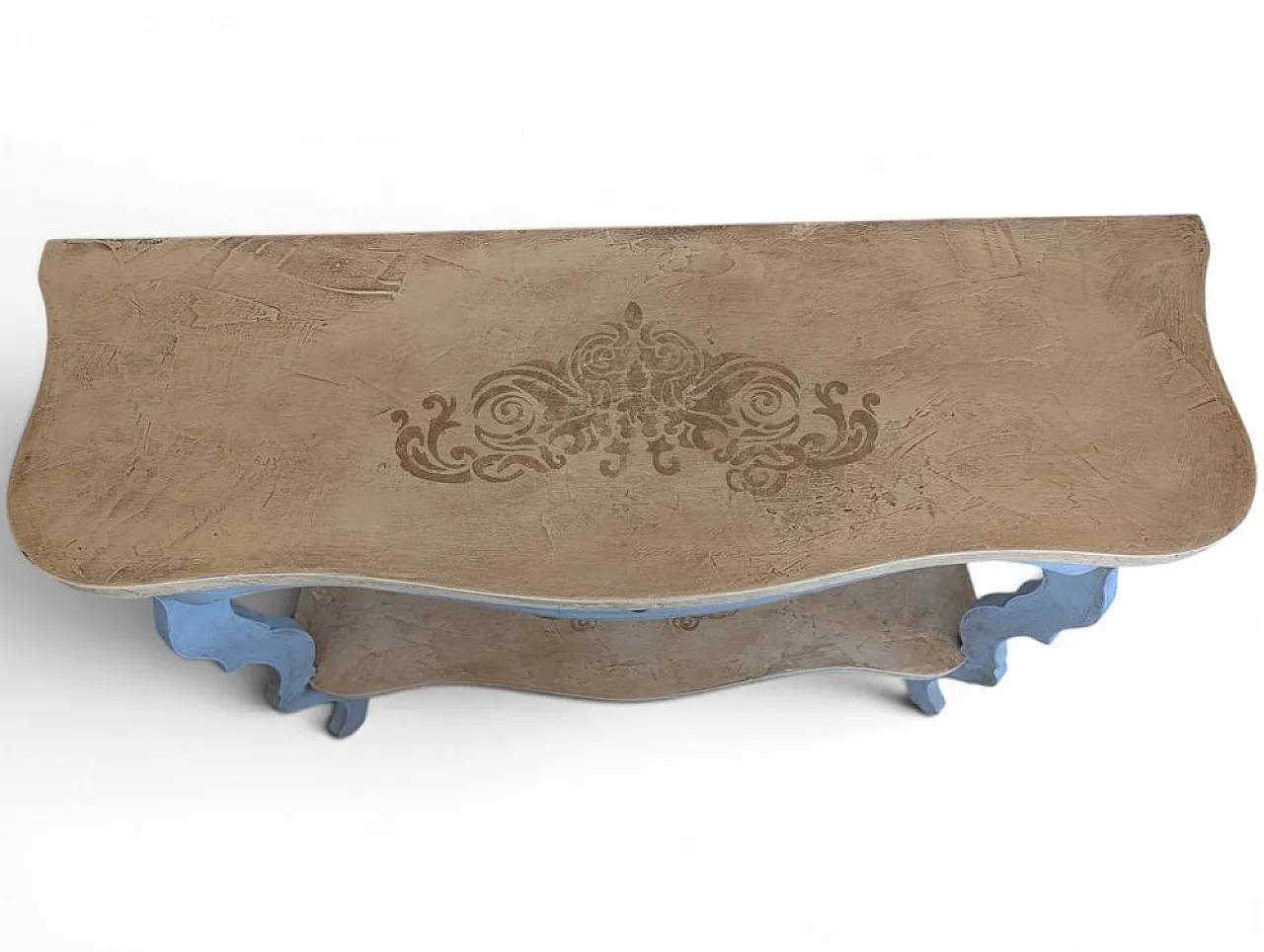 Beech console table, 1960s 5