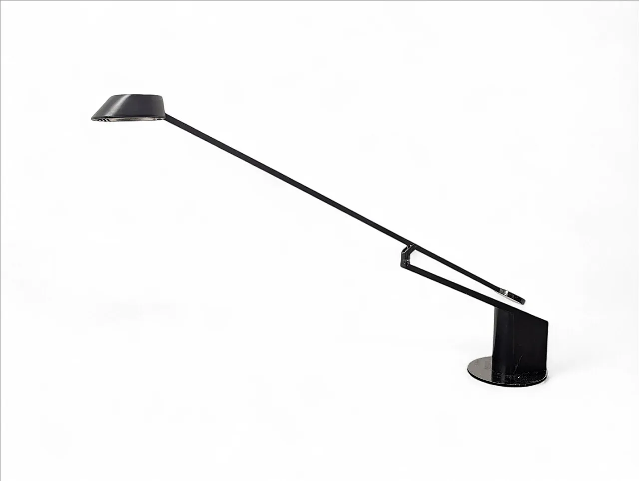 Black office lamp by R. Bonetto for Guzzini, 1980s 1
