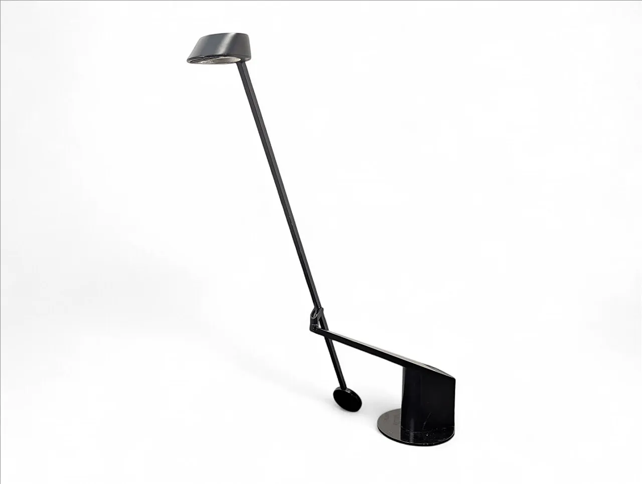 Black office lamp by R. Bonetto for Guzzini, 1980s 2