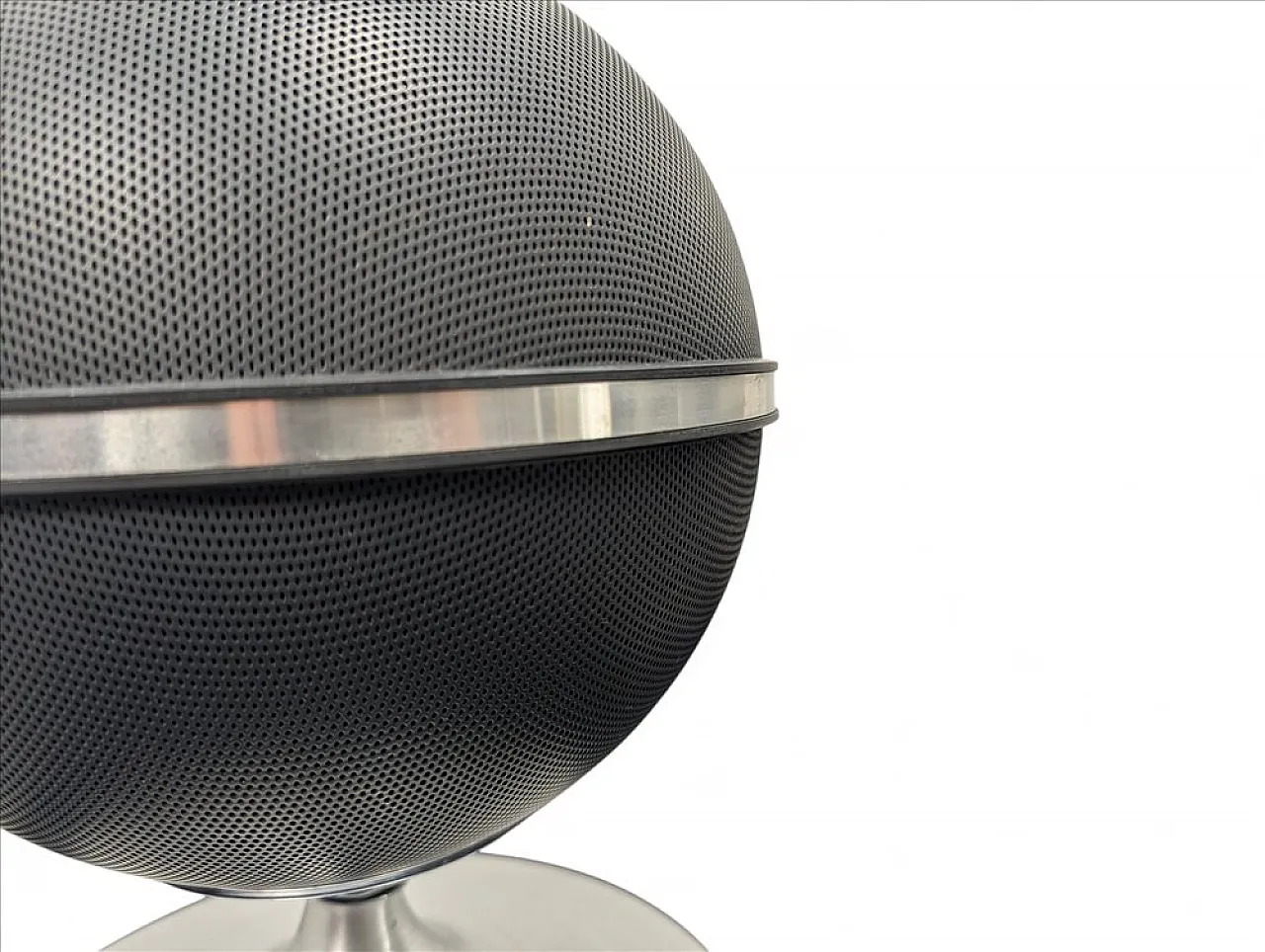 Pair of Space Age spherical audiorama speakers from Grundig, 1970s 3