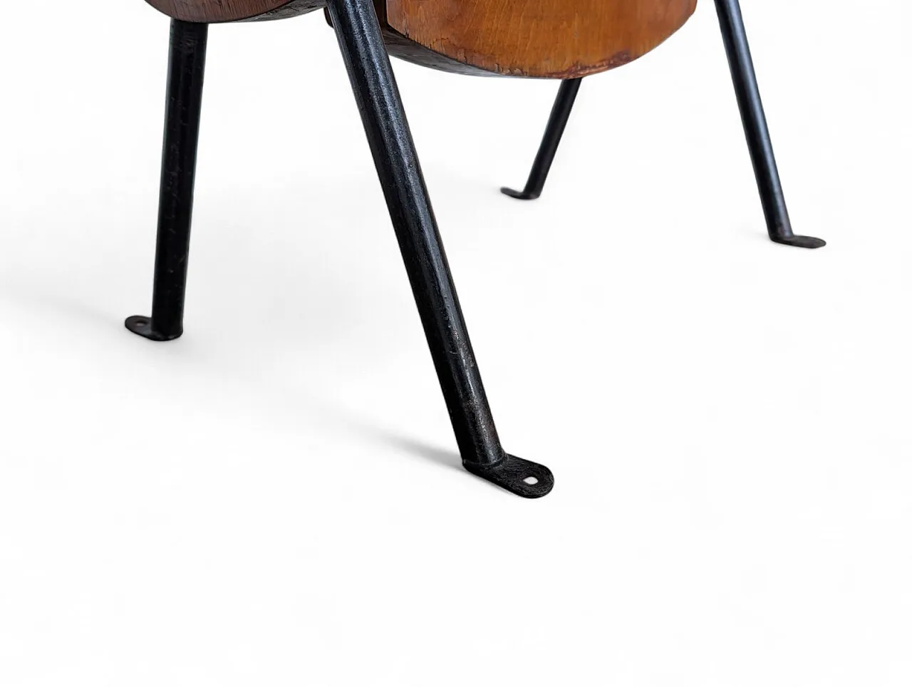 Beech cinema chair, 1950s 6