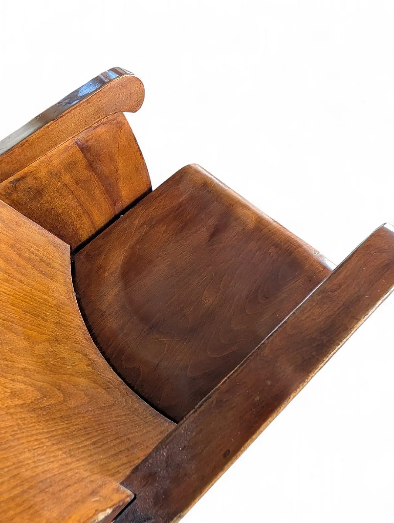 Beech cinema chair, 1950s 7