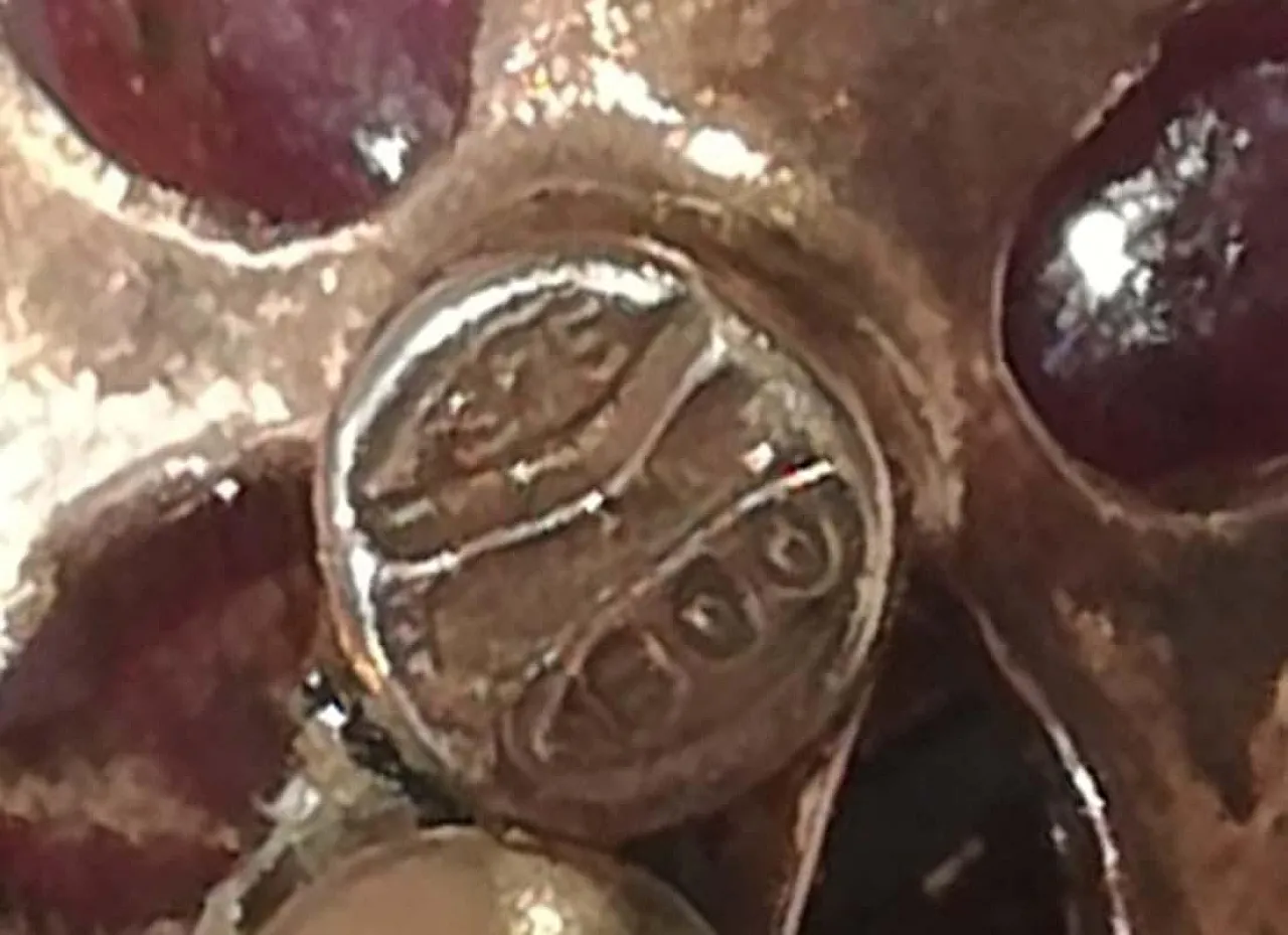 Orecchini con rubini, diamanti, oro rosa e argento, anni '70 6