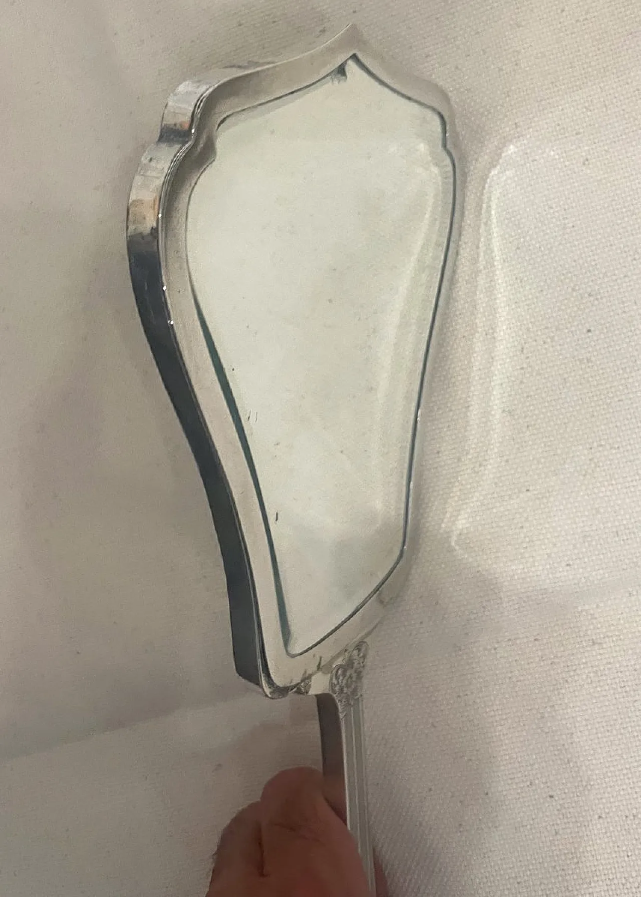 4 Specchi in argento e vetro smussato, primo '900 2