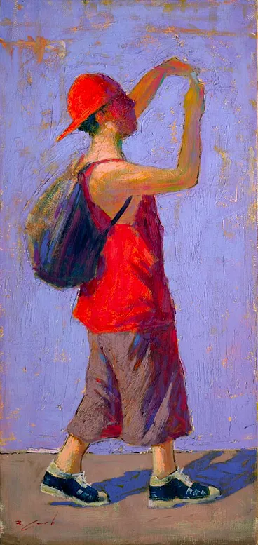 Renato Criscuolo, Marco, oil on canvas, 2000s