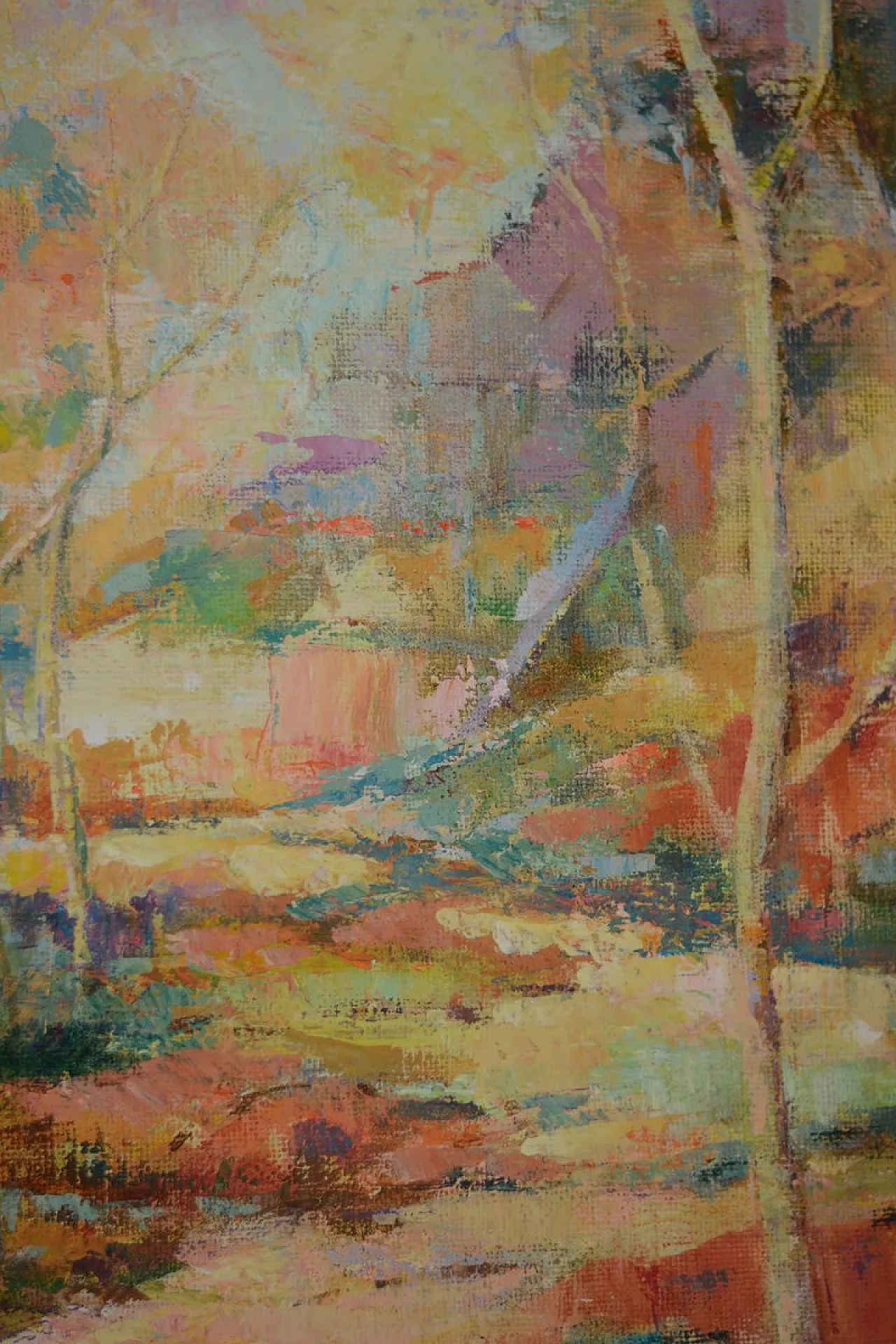 Alfonso Pragliola, Riverberi al Tramonto, tecnica mista, anni 2000 4
