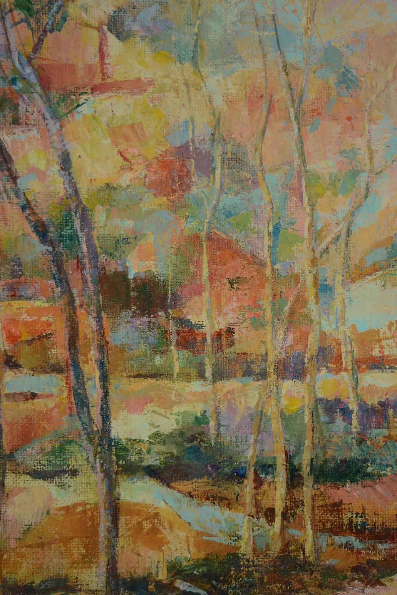Alfonso Pragliola, Riverberi al Tramonto, tecnica mista, anni 2000 6