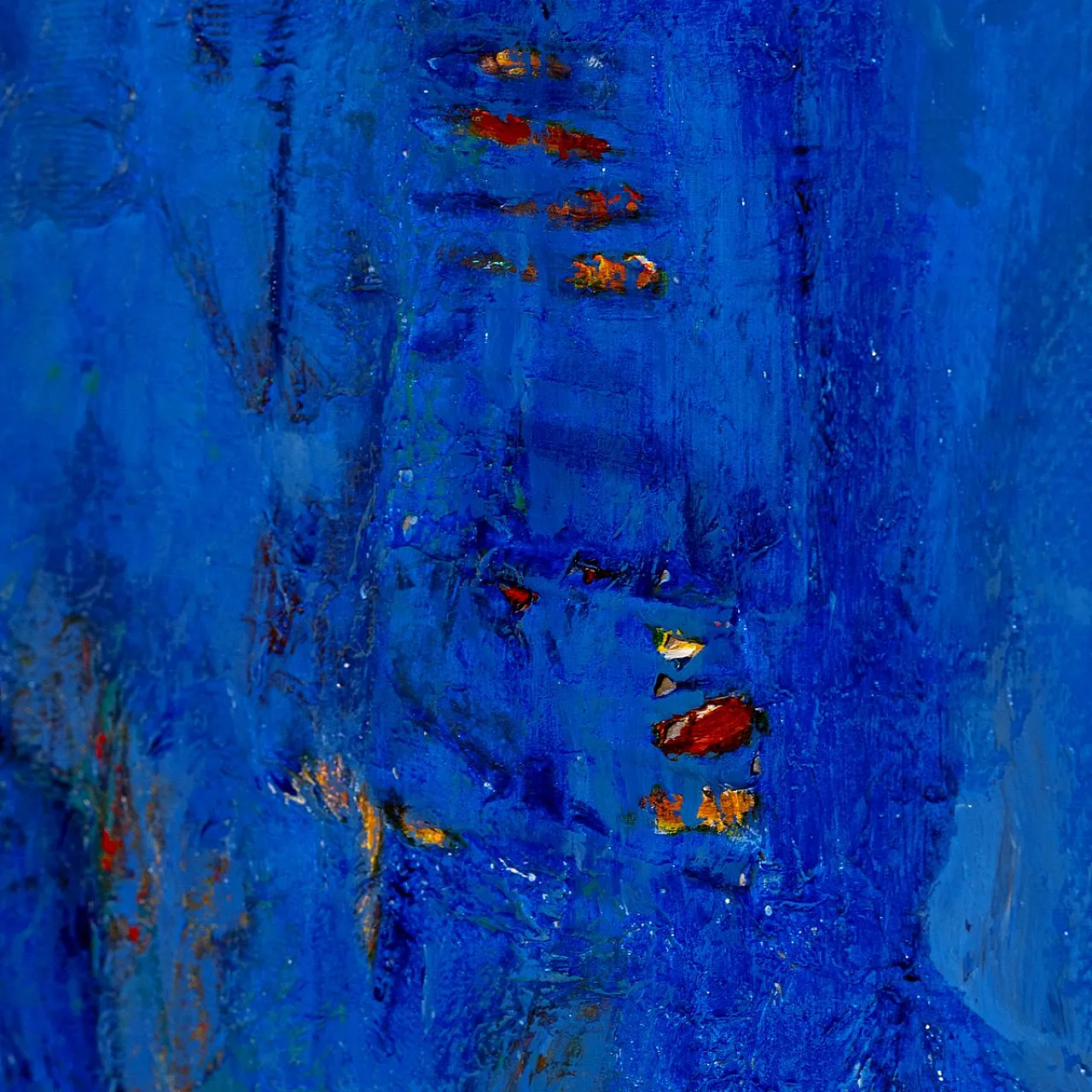 Giuseppe Caiafa, Sentiero Celeste, tecnica mista su tela, anni 2000 3