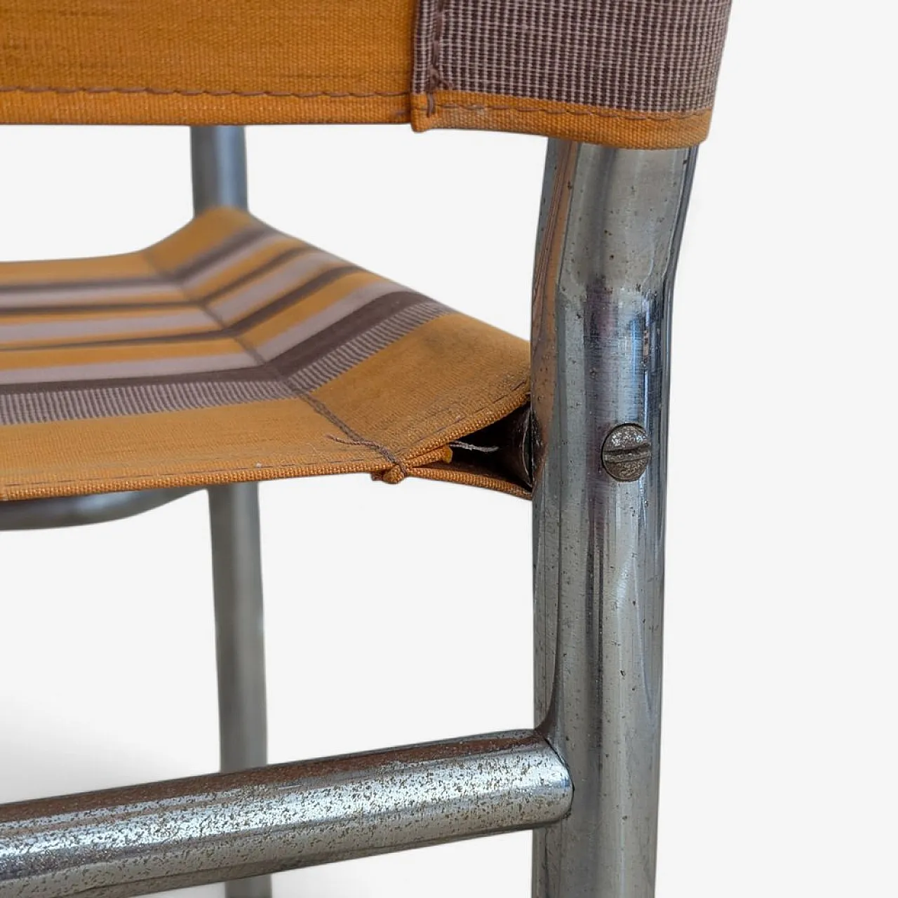 Bauhaus tubular steel armchair by F. Langer for SAB, 1930s 12