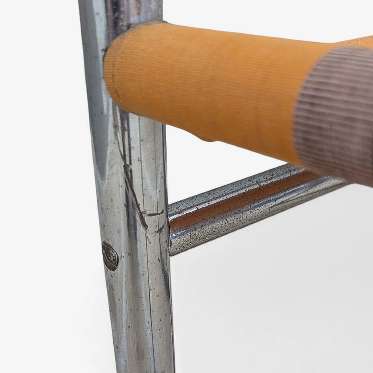Bauhaus tubular steel armchair by F. Langer for SAB, 1930s 13